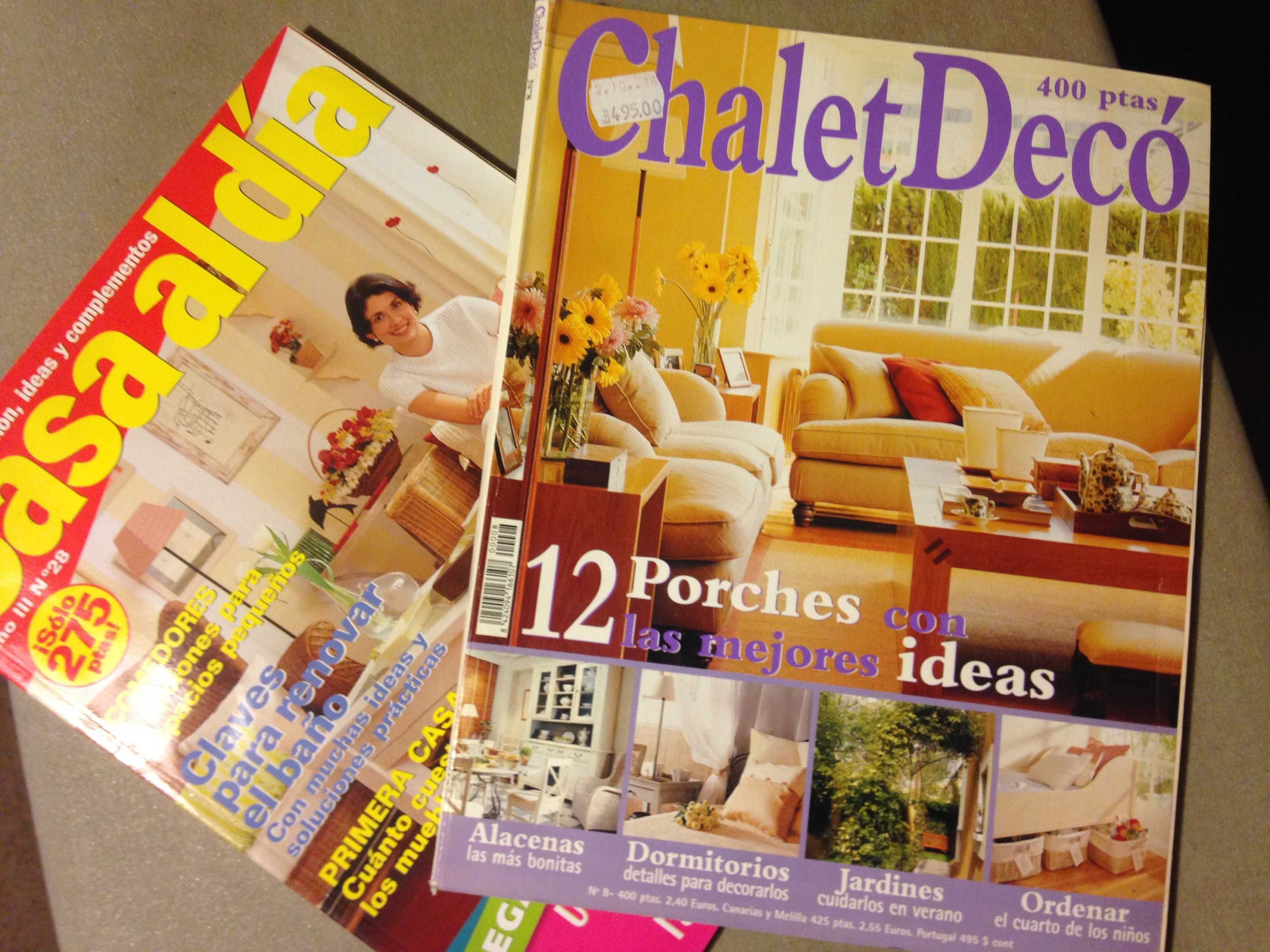 Revistas de decoração antigas