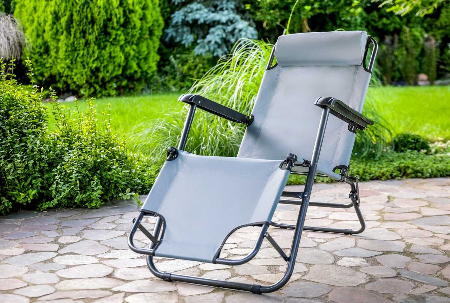 Leżanka Plażowy Fotel Krzesło ogrodowe Ogrodowy Składany leżak krzesła