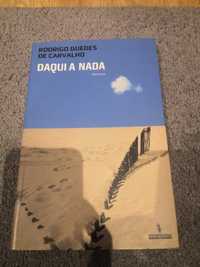 Livro Daqui a nada - Rodrigo Guedes de Carvalho