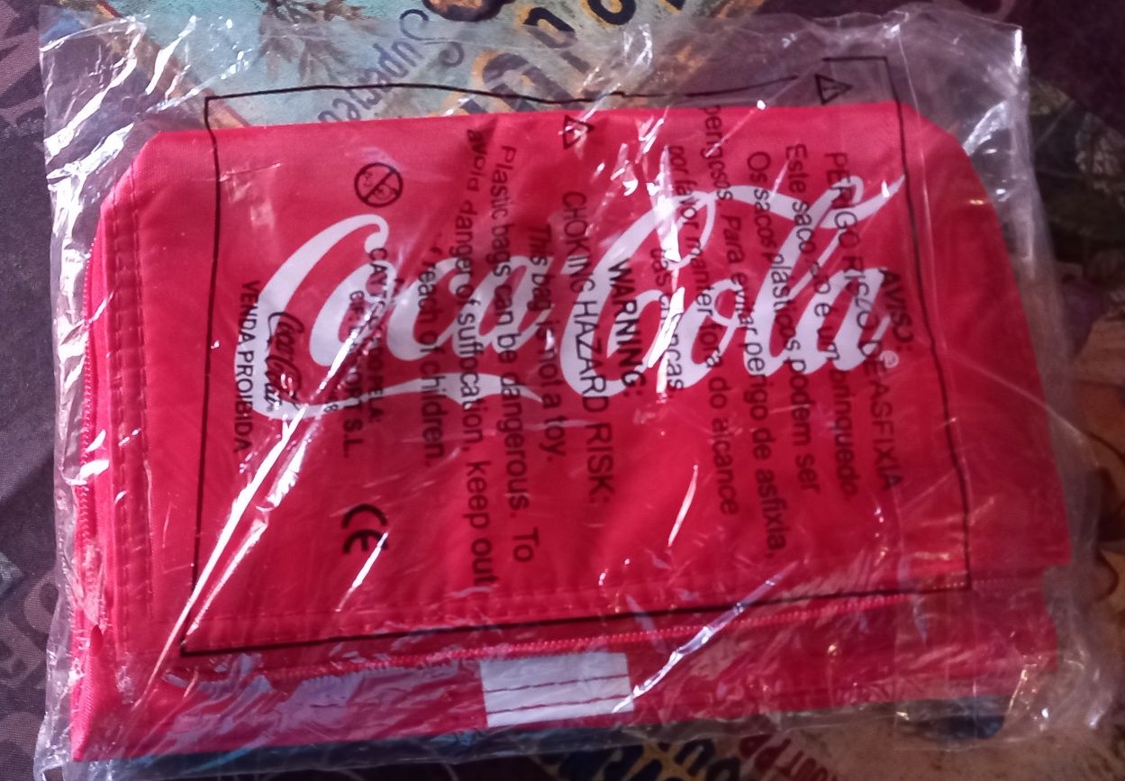 Lancheira da colecção da coca-cola