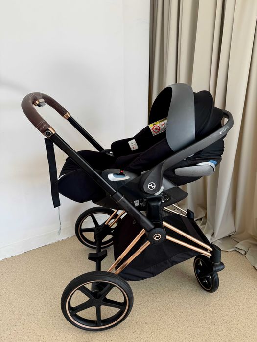 Cybex Priam 4.0 New Generation 3w1 Rose Gold Black