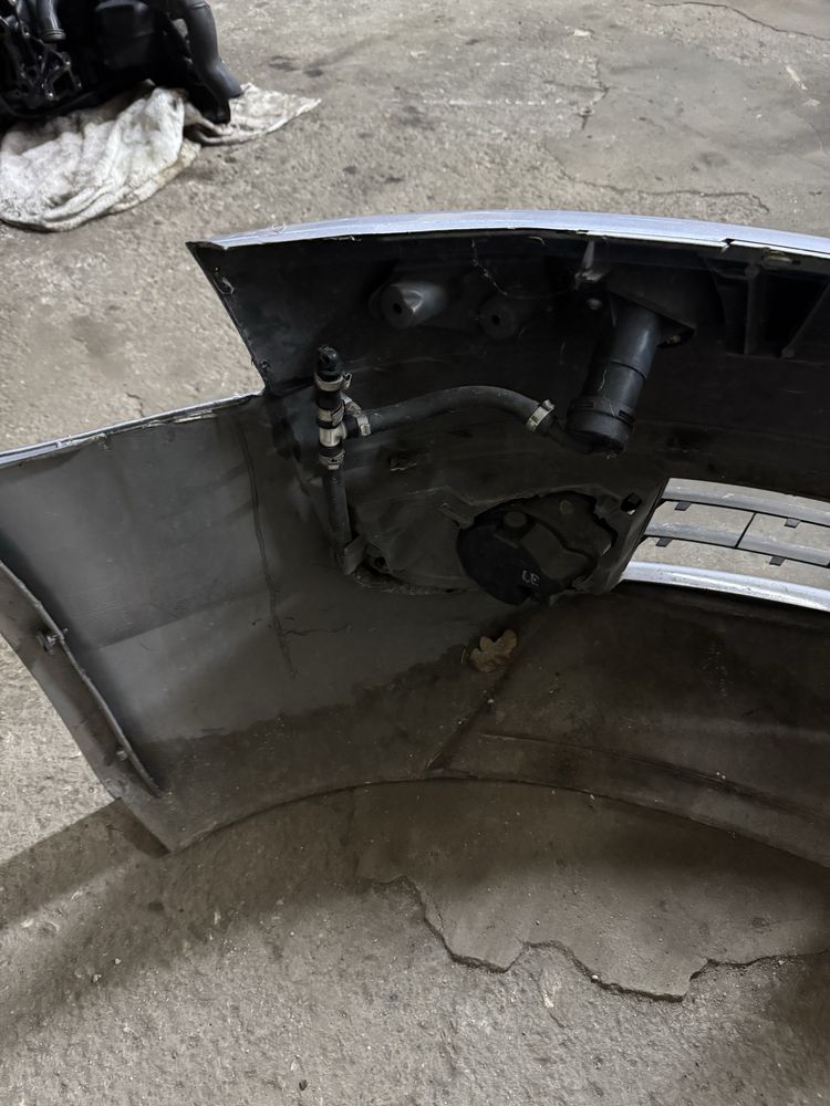 Zderzak Przedni Komplet Spryski Halogeny Grill Audi A6 C6 Przedlift
