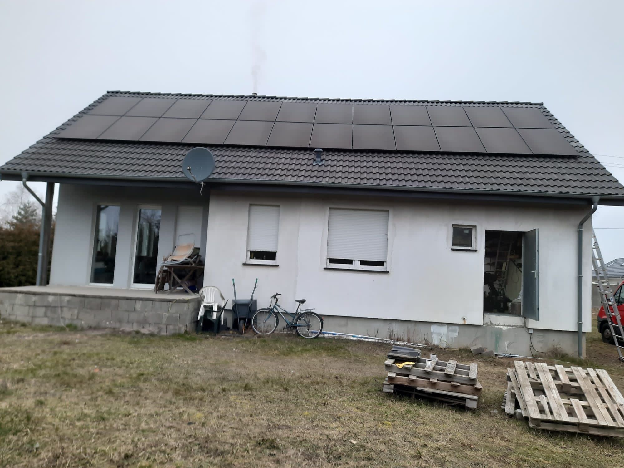 Instalacja Fotowoltaiczna 10,235 kWp + 10,24 kWp magazyn energii