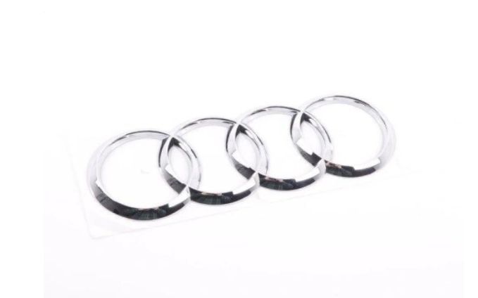 Emblemat Audi Chromowany