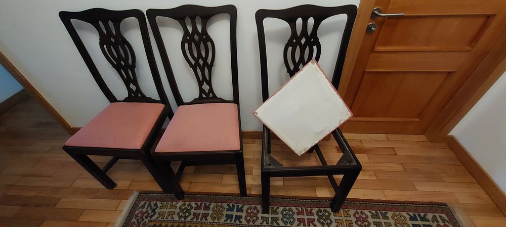 6 cadeiras de sala de jantar