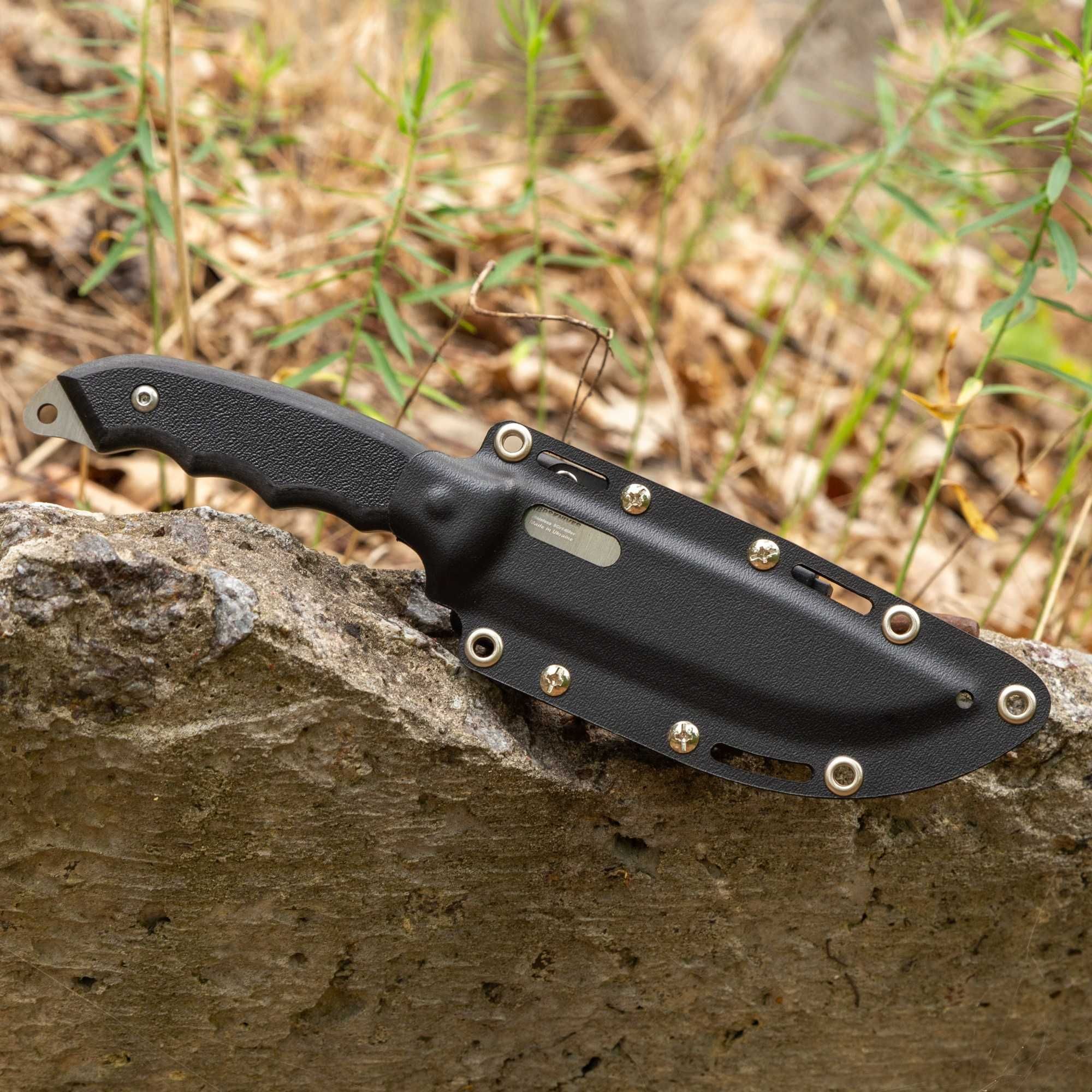 Ніж для виживання з Нержавіючої Сталі RAVEN SSH BPS Knives