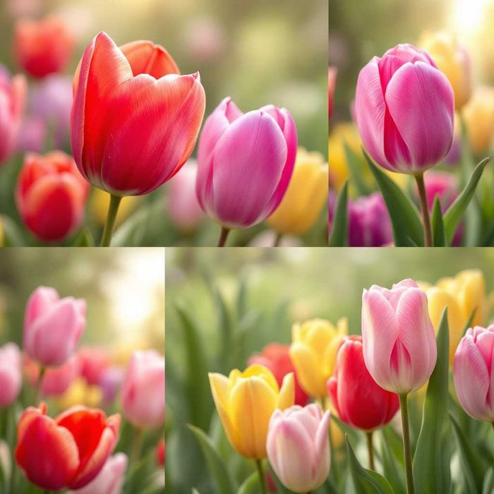 TULIPAN XXL Mix Cebulek TULIPANÓW 50 szt TULIPANY cebule DUŻE Kwiaty