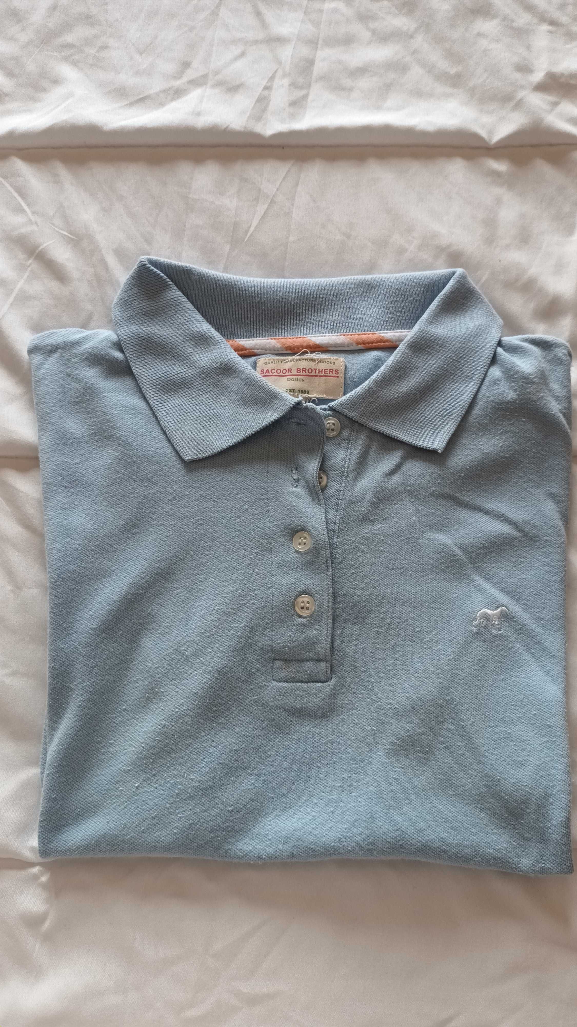 Polo azul da Sacoor