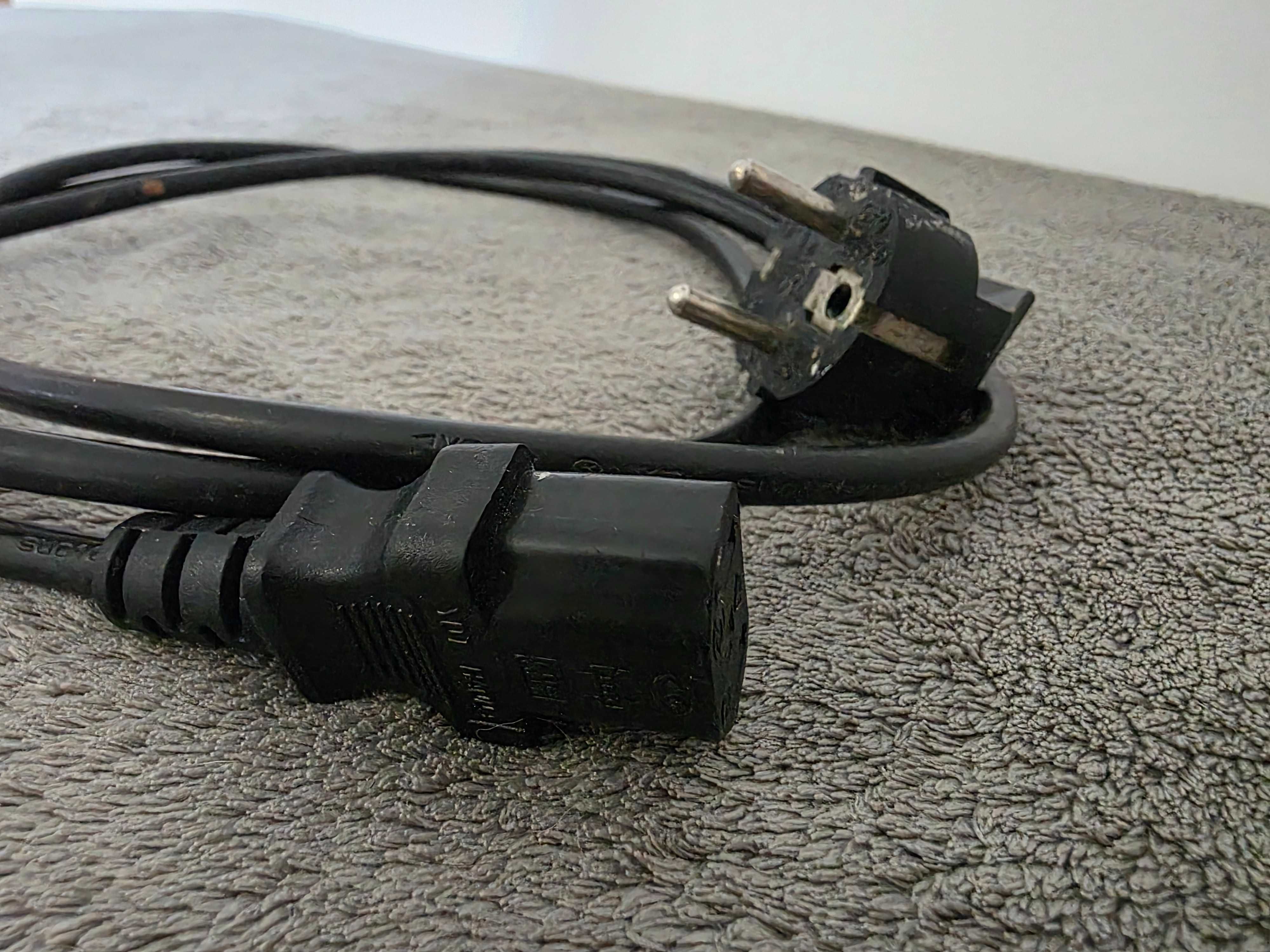 Kabel / Przewód zasilający 1,8 m. Do komputera, monitora, tv itp.