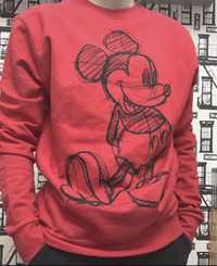 Disney bluza damska czerwona bez kaptura