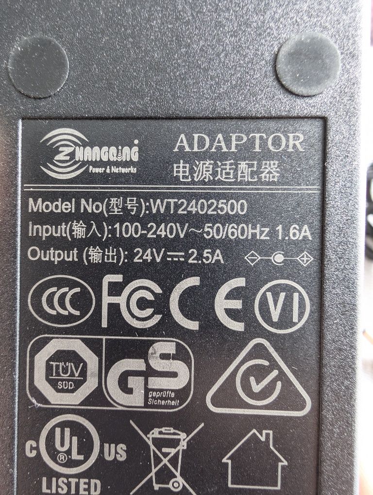 Блок живлення 24V 2.5A від Mikrotik