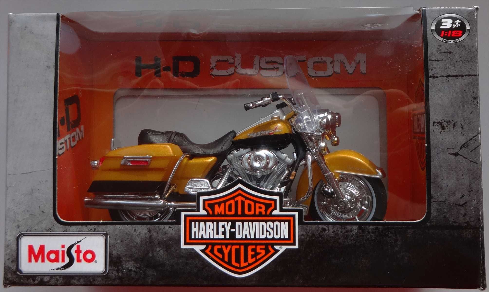 Модель мотоцикла Harley-Davidson 1999 FLHR Road King 1:18