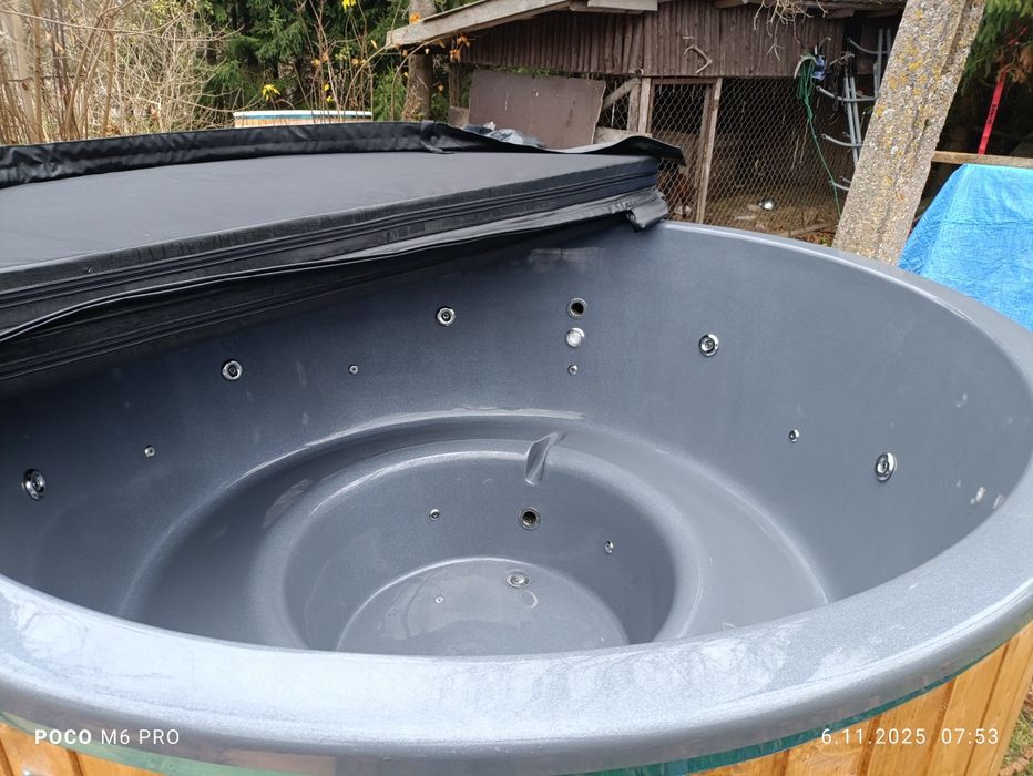 Balia ogrodowa Bania spa jacuzzi hydromasaż areomasaż 225 cm