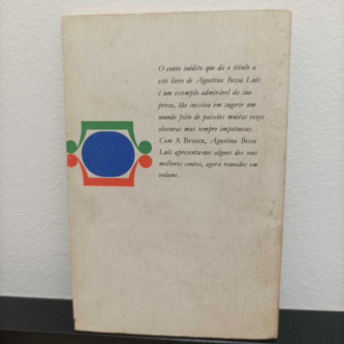Livro "a brusca" de Agustina Bessa Luís