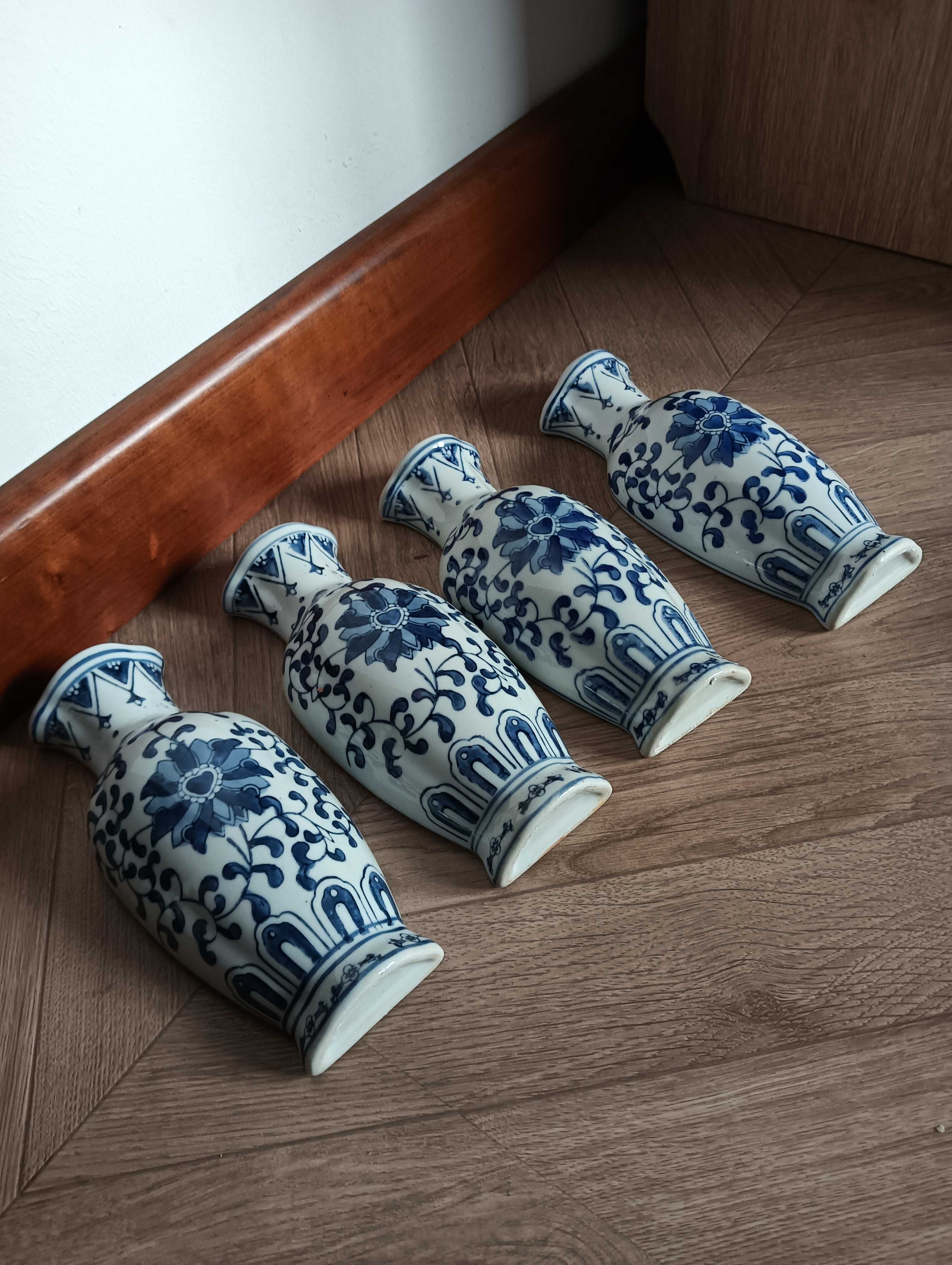 Porcelanowy wazonik nawilżacz na kaloryfer zestaw 4szt REZERWACJA