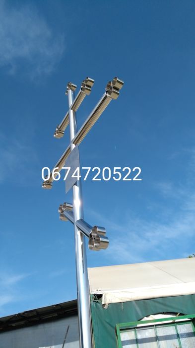 Хрест православний нержавіюча сталь могильний виготовлення, доставка