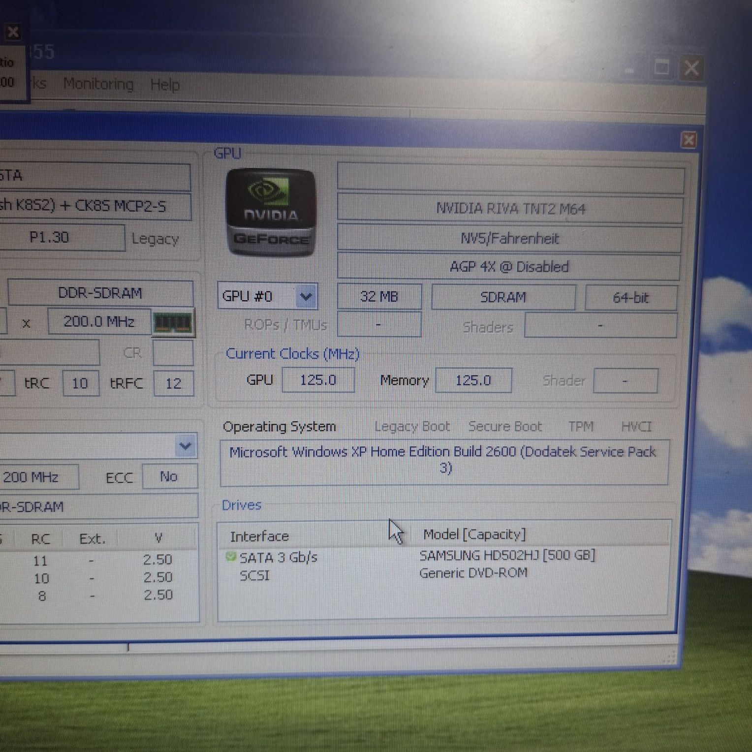Karta graficzna Nvidia Riva TNT2 M64 32mb AGP Optimus