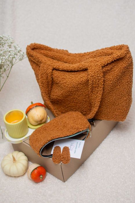 Сумка, косметичка, заколки. Набір, бокс, подарунок