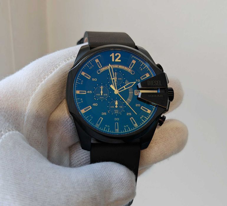 Чоловічий годинник Diesel DZ440 Chronograph 54mm 100m