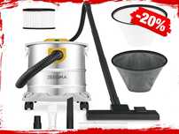 Profesjonalny Odkurzacz Przemysłowy Ash 1600W | Filtr HEPA Do Popiołu