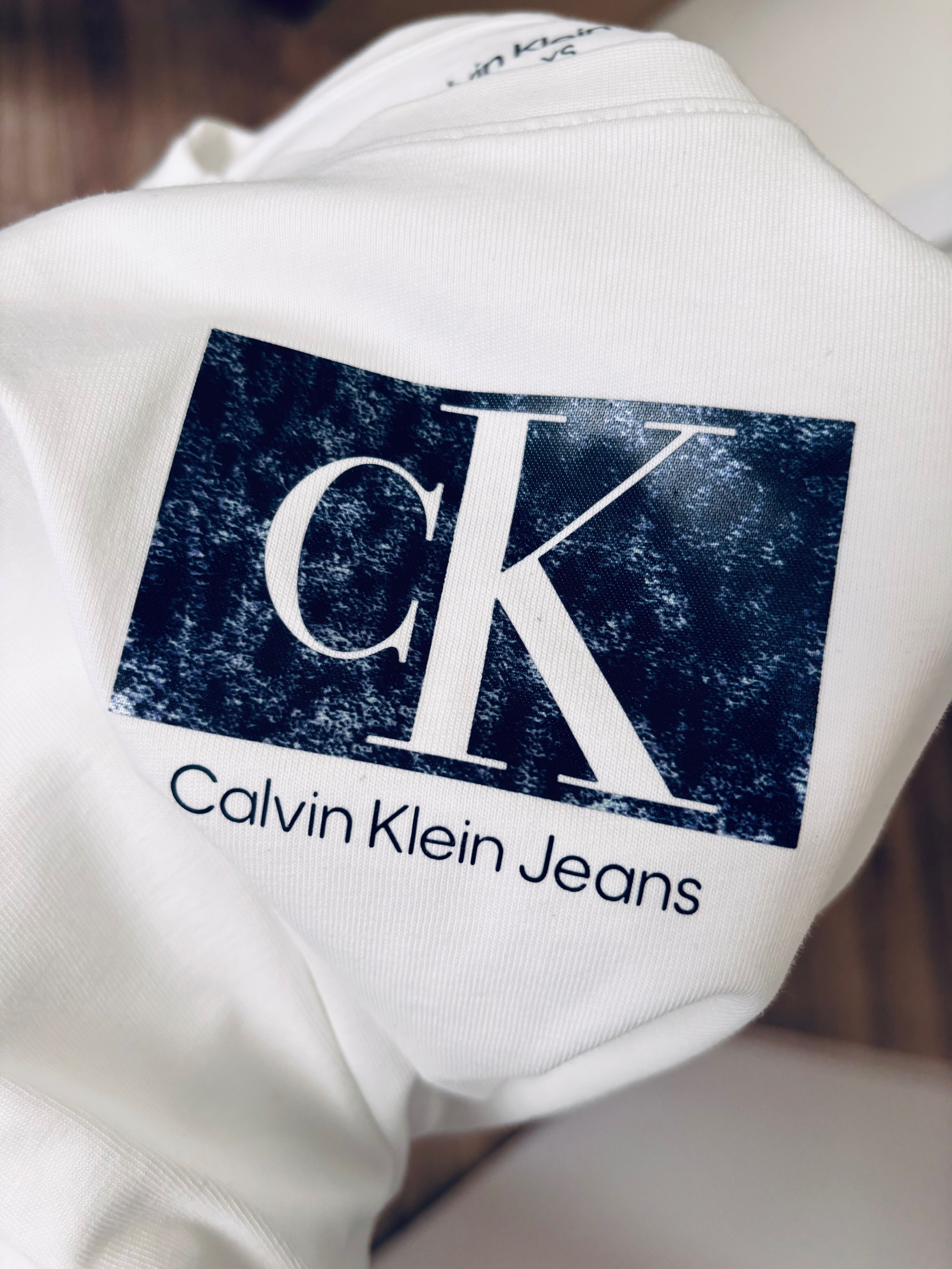 Calvin klein Jeans koszulka damska nowa xs/s biała
