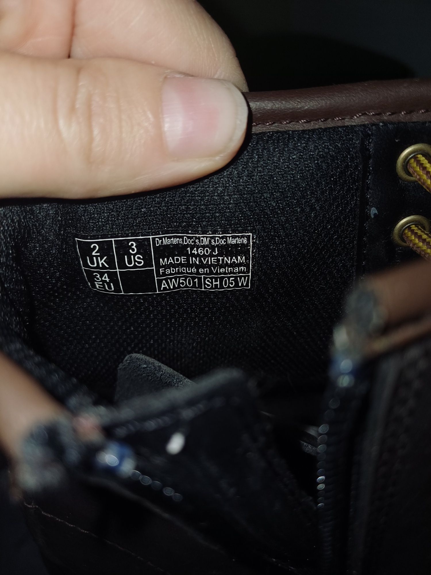 Butt dzieciece dr martens
