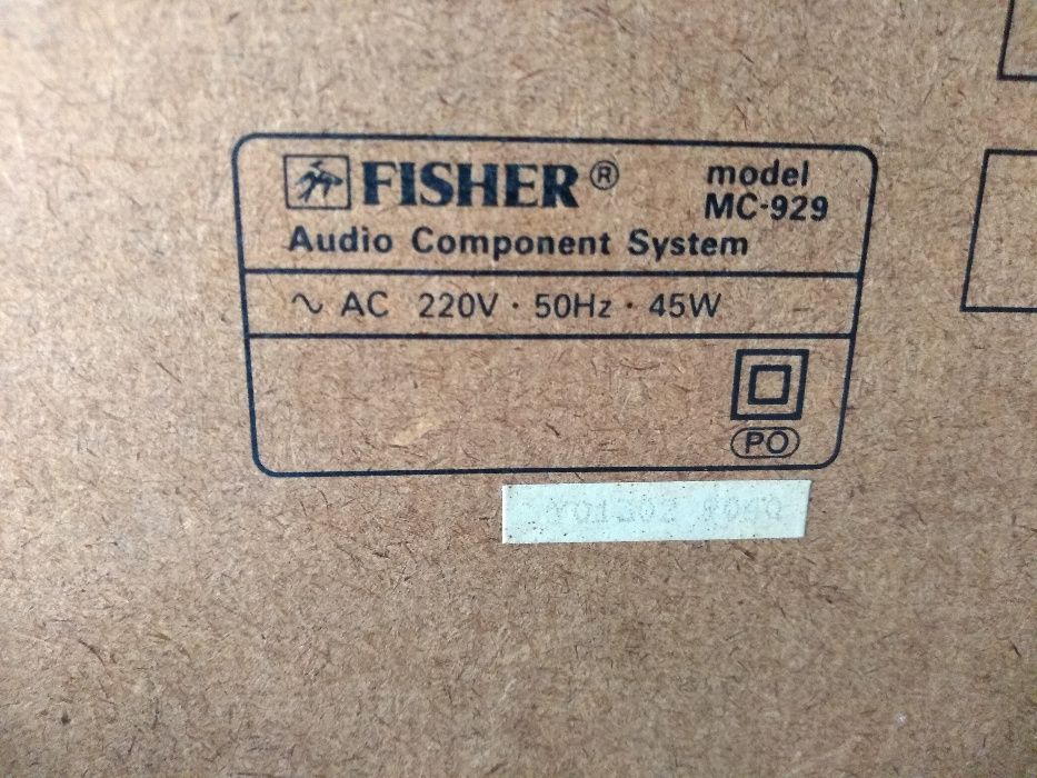 Wieża Fisher MC - 929