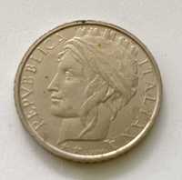 Moneta 100 lire Włochy unikat
