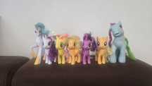 Zestaw 6 kucyków My Little Pony + Księżniczka Celestia