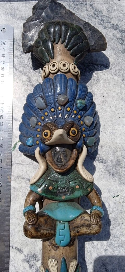 Peça decorativa México indígena América do Sul