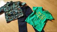 Super modny zestaw dla chłopca 104 koszula Scooby doo spodnie bluzka