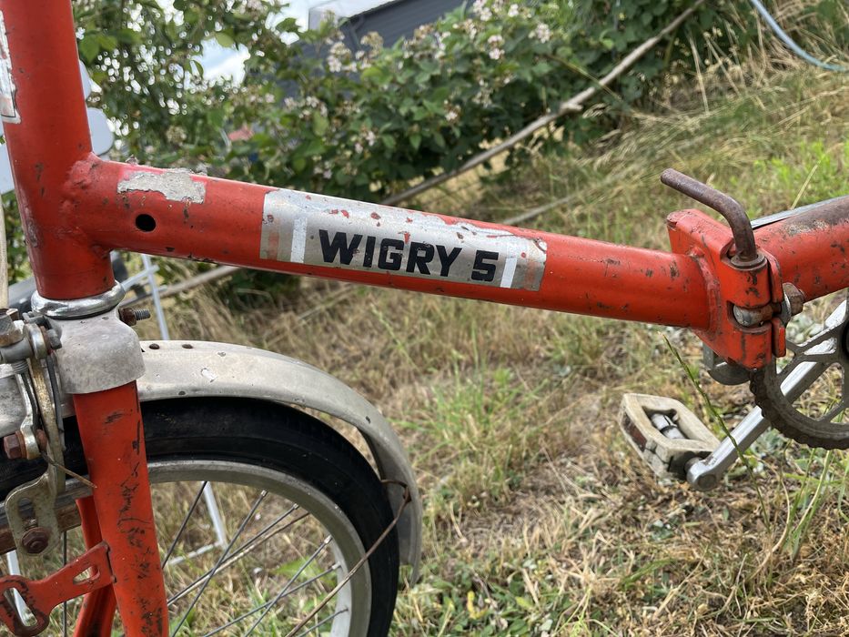 Rower wigry 5 czerwony