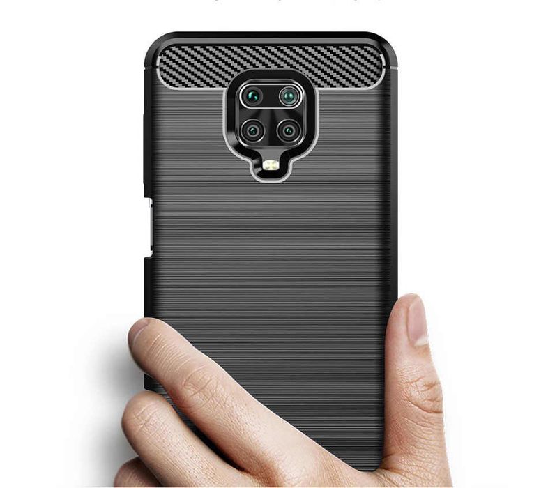 Etui Pancerne + Szkło Do Xiaomi Redmi Note 9S / 9 Pro / 9 Pro Max