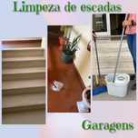Limpeza de escadas