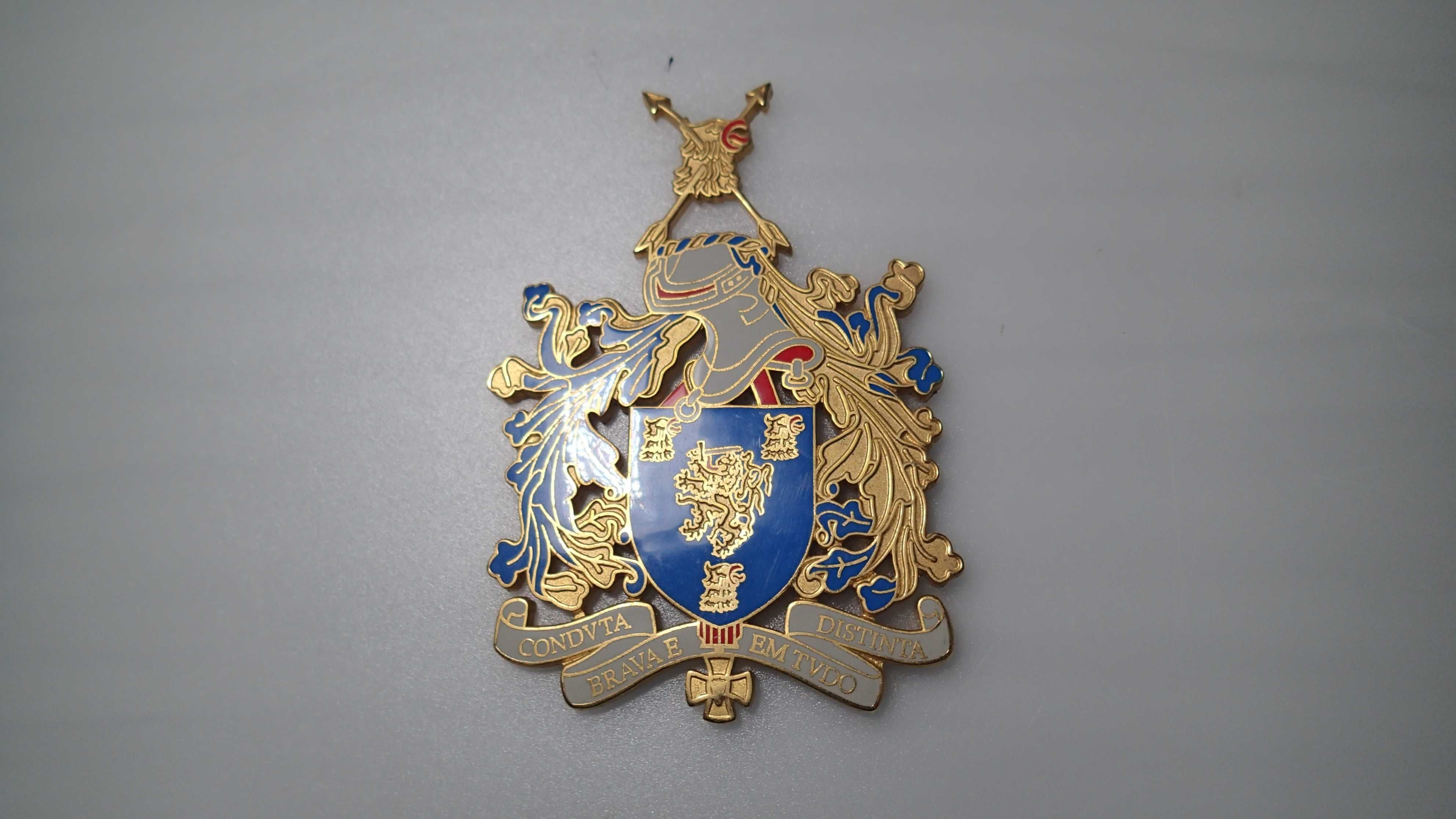 Placa em Bronze e Esmalte do Regimento Infantaria 3
