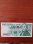 Banknot PRL 5000 zł 1988r.