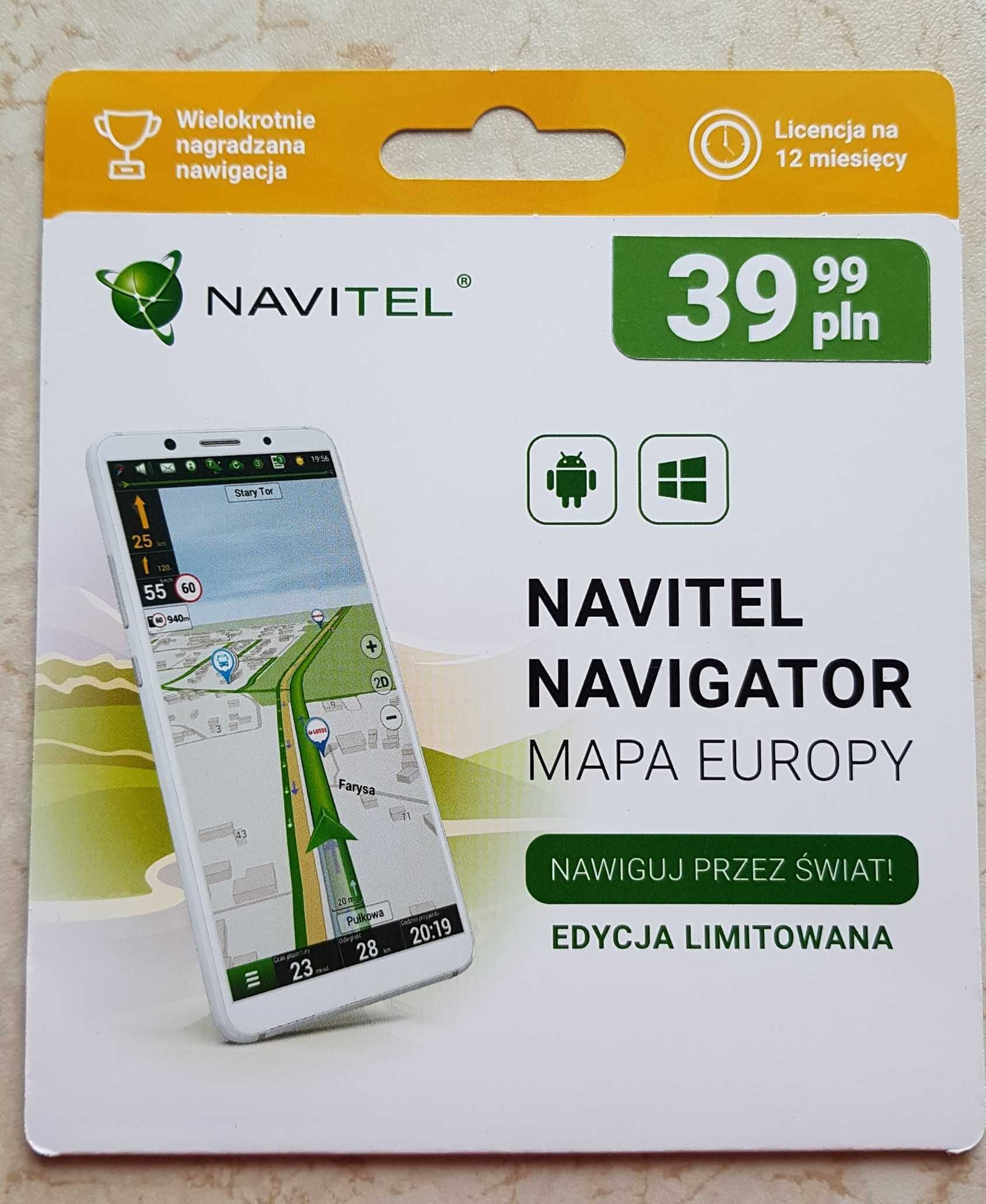 mapa europy navitel navigator 12m