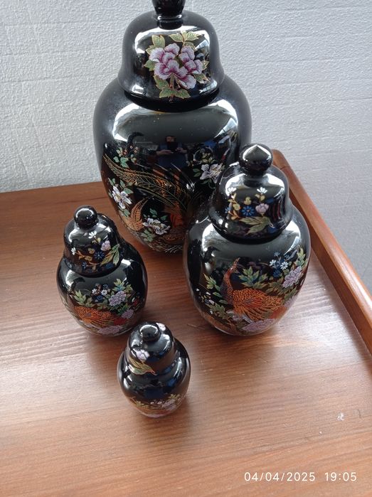 Potes louça fina (conjunto)
