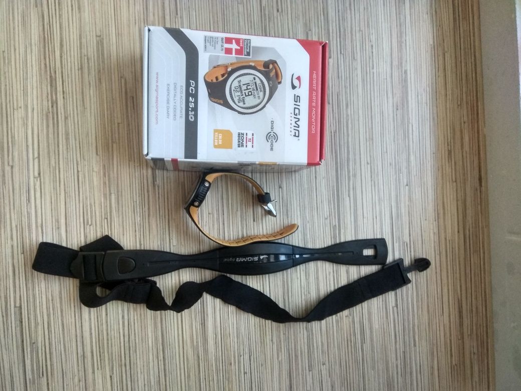 Pulsometr Sigma PC 25.10 zegarek bieganie