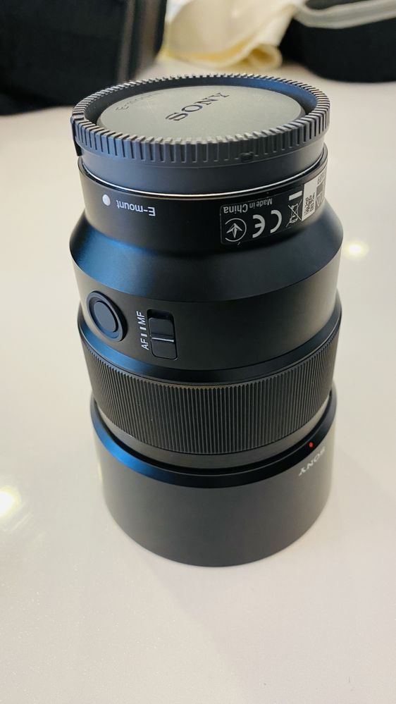 Lente sony 85mm 1.8