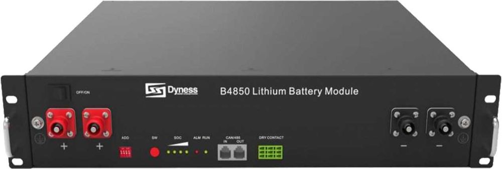 Акумулятор Dyness B4850 48V 2.4kW під час блекаута до інвертора УПС