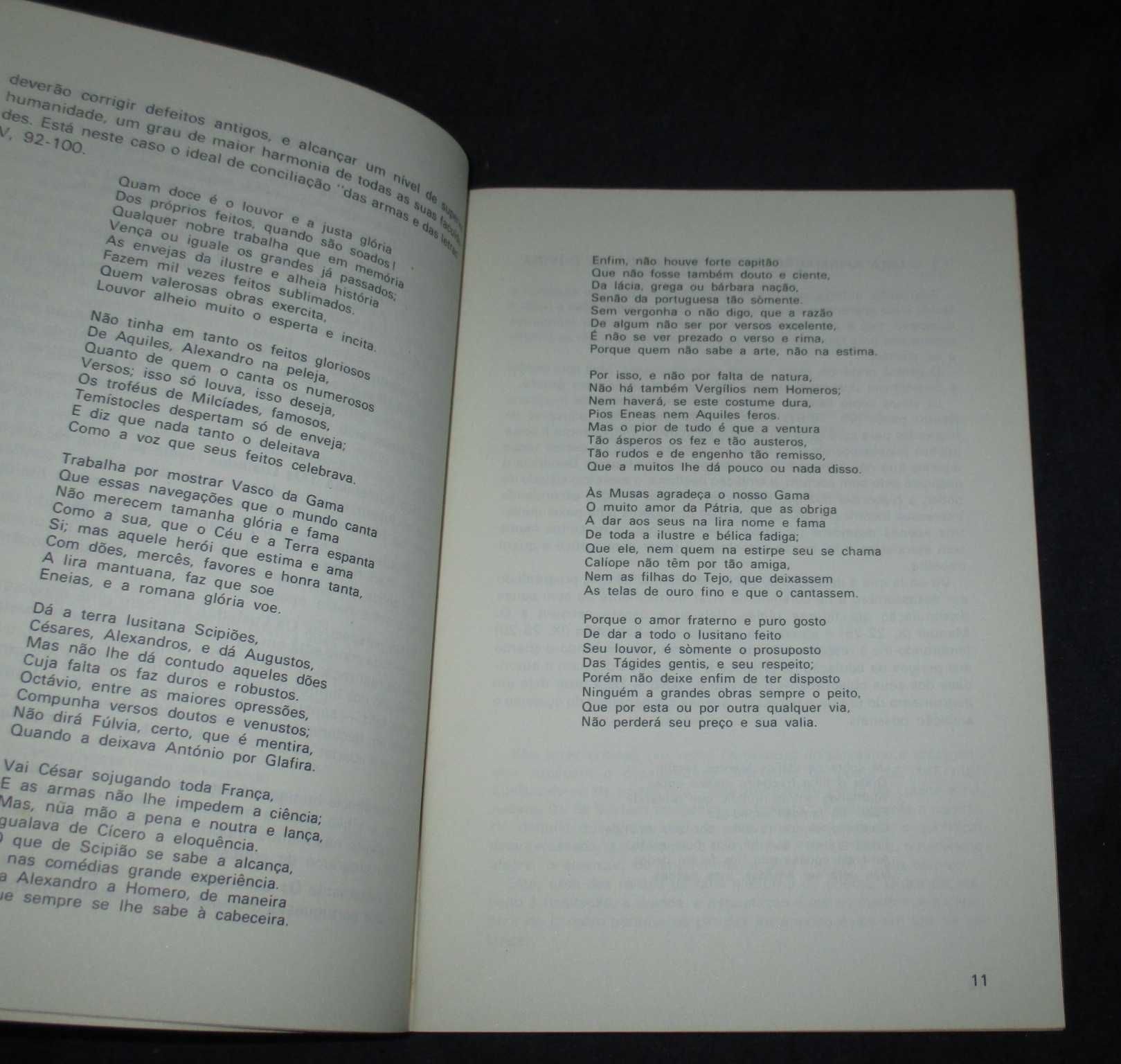 Livro A Poesia Épica de Camões Cadernos FAOJ