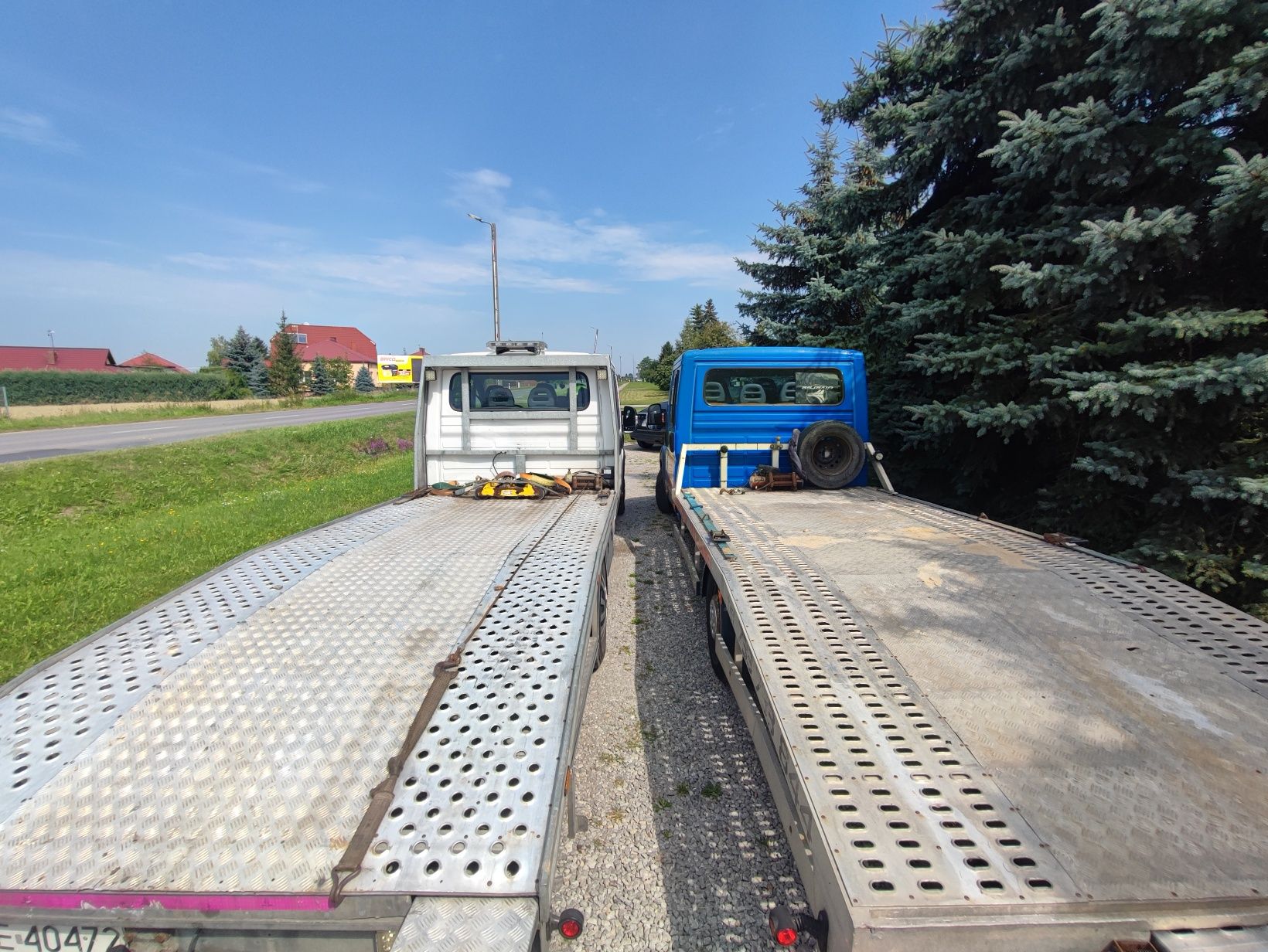 Pomoc Drogowa Laweta Holowanie Transport Aut Auto Zastępcze