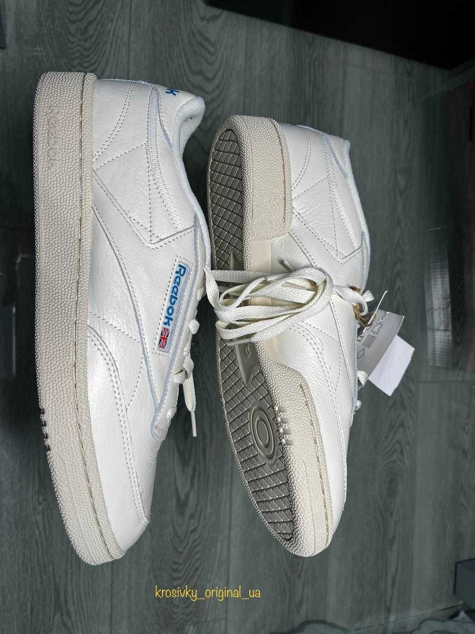 Чоловічі Шкіряні кросівки Reebok Classic Club C 85, р.44.