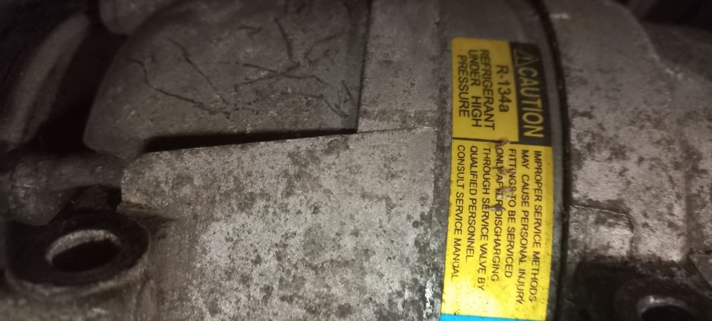 Компресор кондиционера, Ланос  75000 км. пробег.