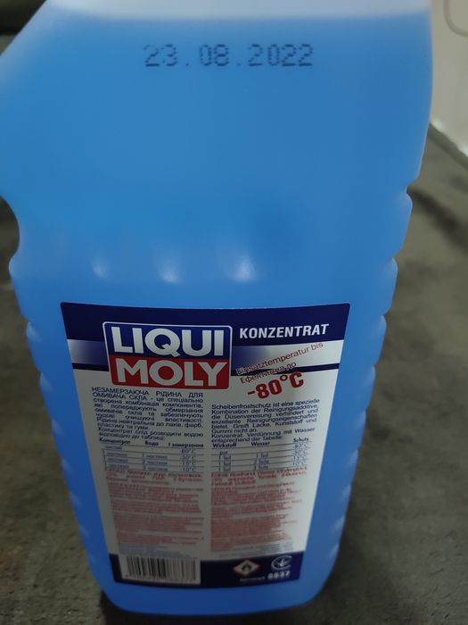 Зимний концентрат стеклоомывателя для авто Liqui Moly Scheiben -80C 1