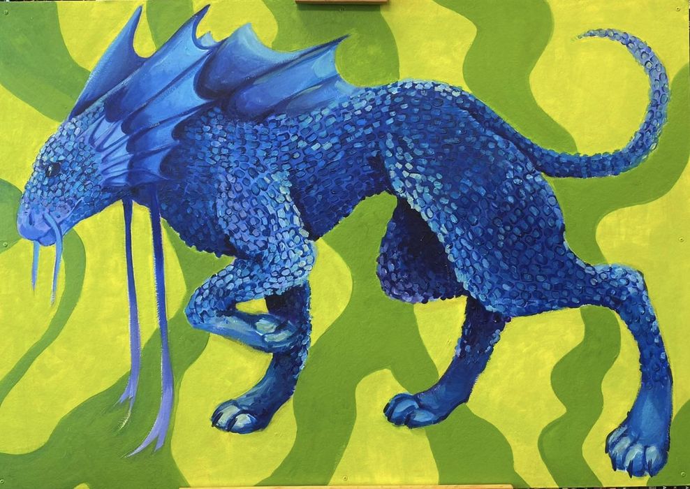 Obraz akrylowy surrealizm