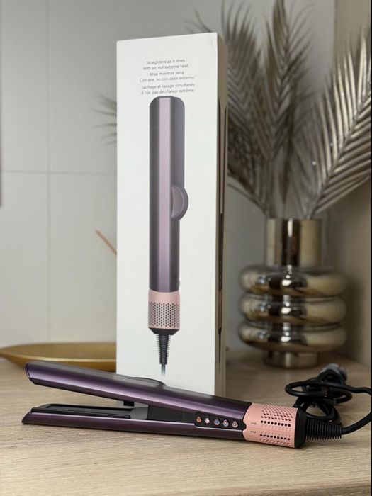 Фіолетовий Dyson Airstrait HT-01 Jasper Plum випрямляч  утюжок Дайсон