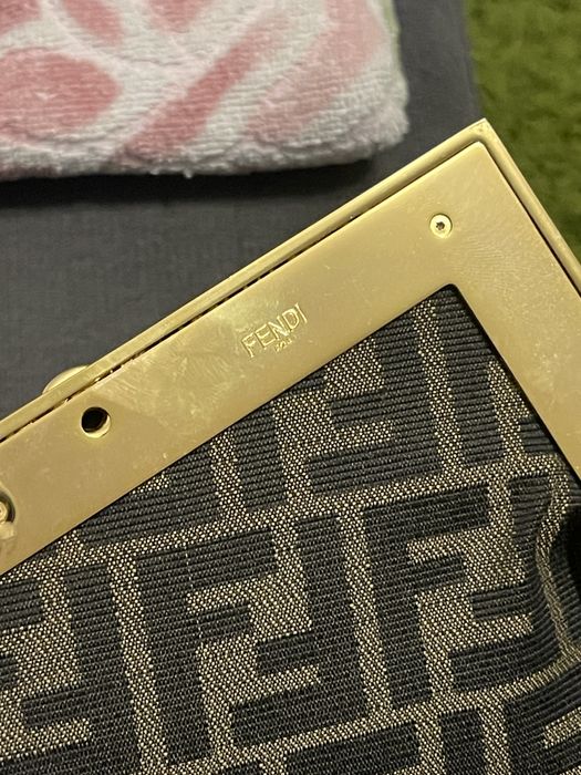 Сумка Fendi шоколадна