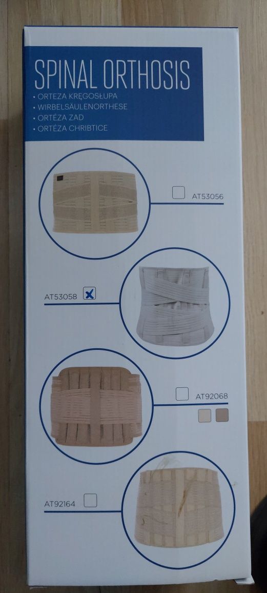 Orteza kręgosłupa spiral orthosis nowa XXXL 117 - 130 cm